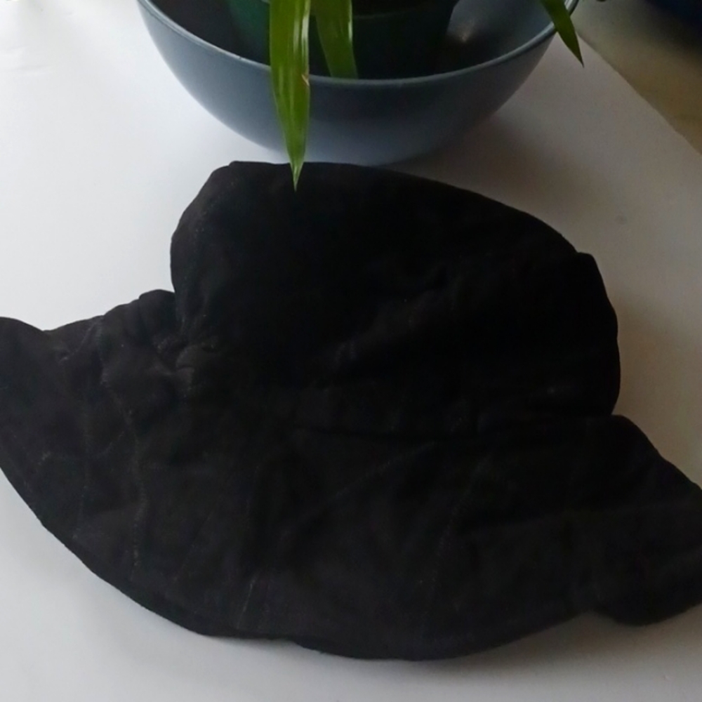 Vintage Genuine Leather Patchwork Hat